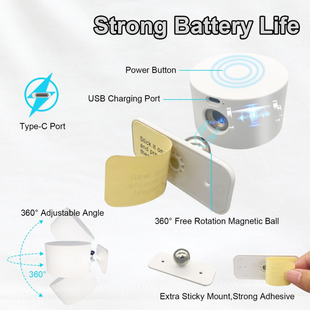 Wireless LED Wall Lamp