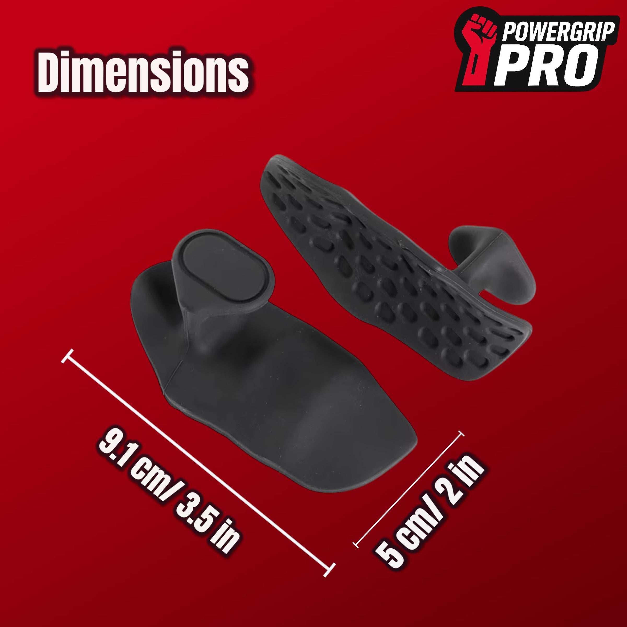 Powergrip Pro β Anti-Slip Grip Pads for Weightlifting & CrossFit