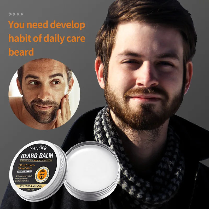 Ultimate Beard Grooming Kit for Men – 5-in-1 Beard Growth & Care Set