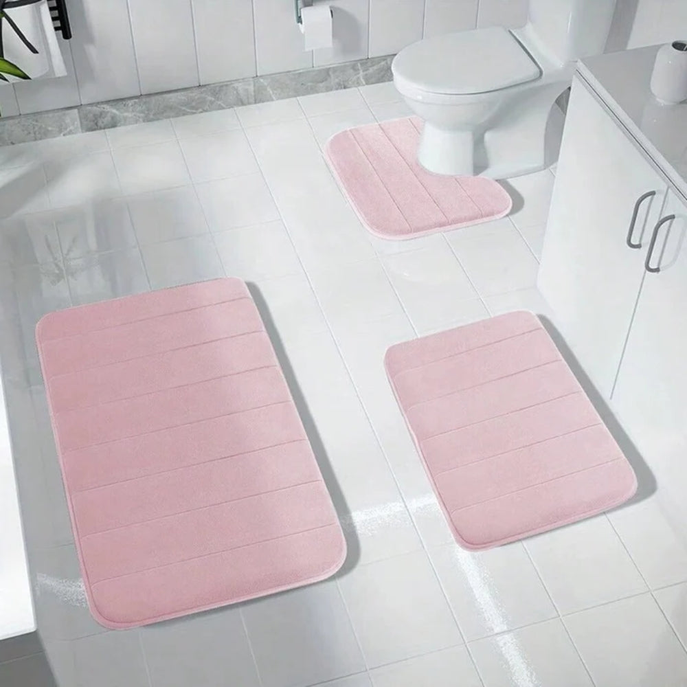 Luxurious Non-Slip Memory Foam Bath Mat