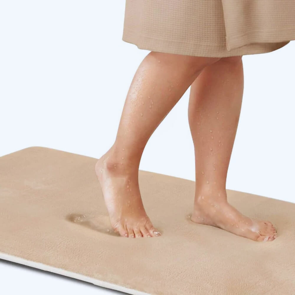 Luxora Memory Foam Bath Mat • Ultimate Comfort & Absorbency