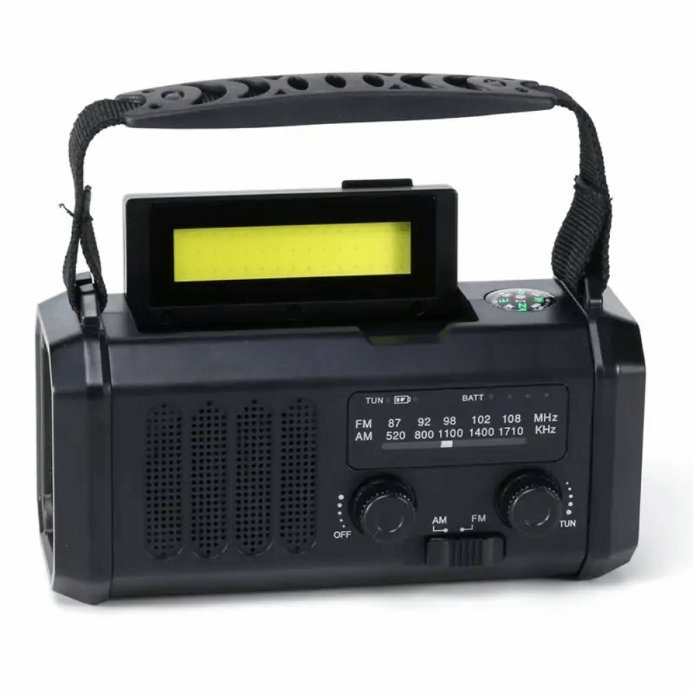 10,000 mAh Powerbank Wind-Up Radio