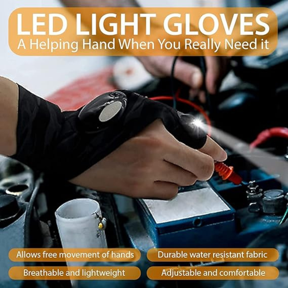 PowerLite LED Gloves