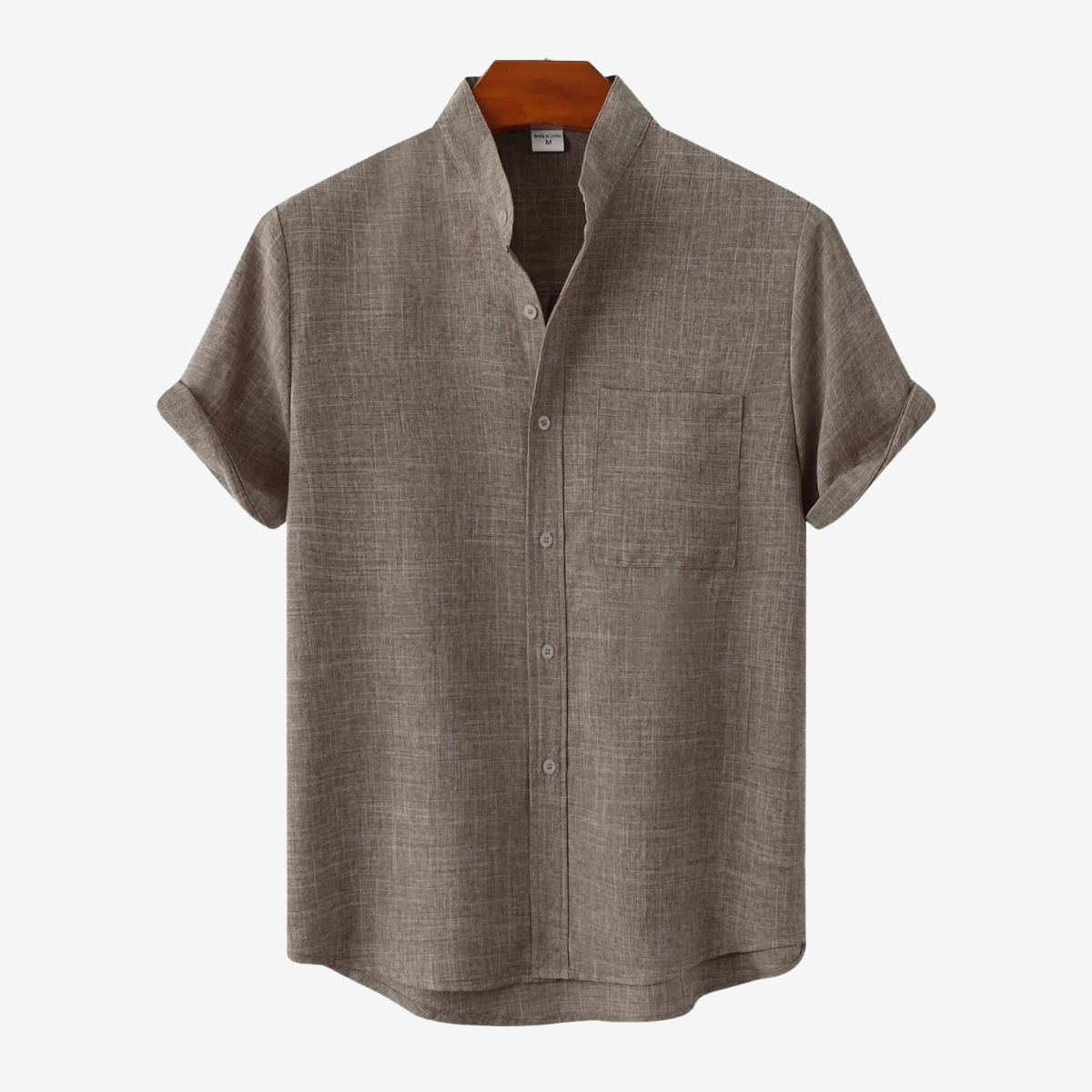 Noemi - Men's linen blend shirt