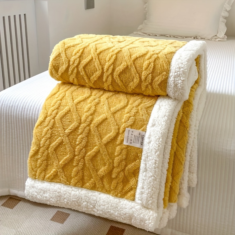 CozyNest Sherpa Blanket