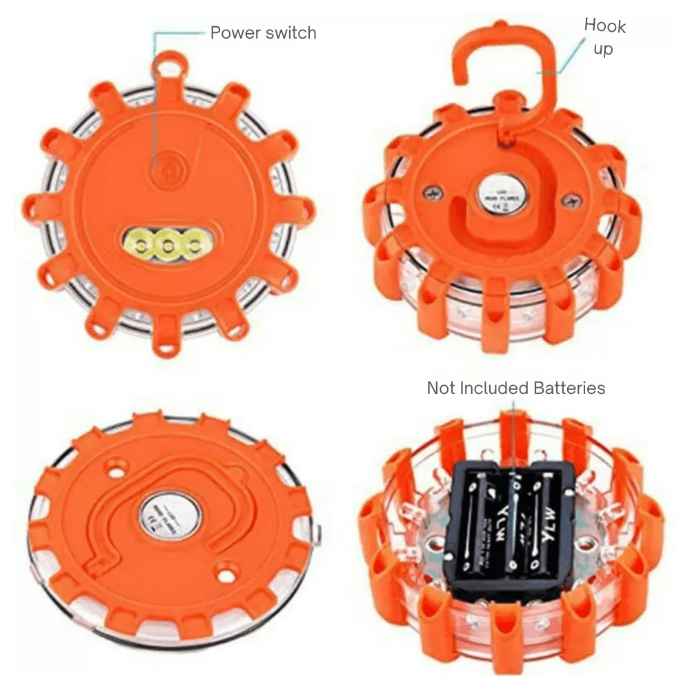 Emergency LED Road Flares