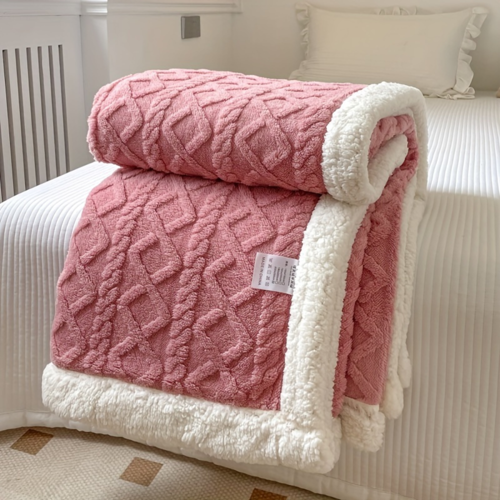 CozyNest Sherpa Blanket