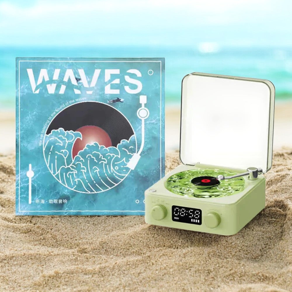 Retro Waves Vinyl Player