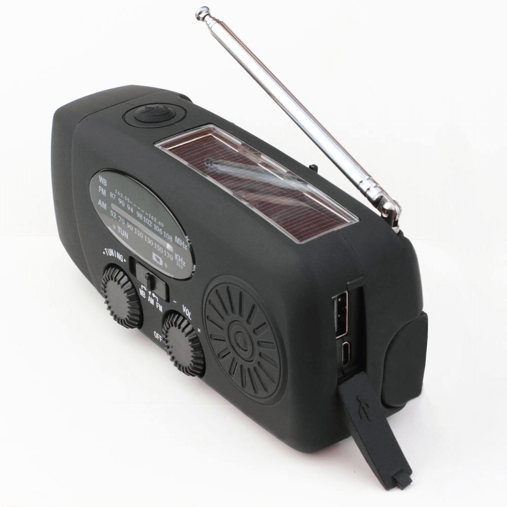 Portable Multi-Function Wind-Up Radio