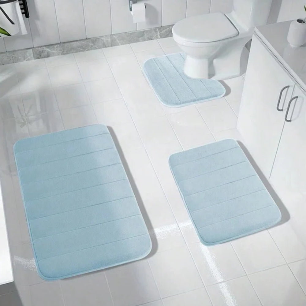 Luxurious Non-Slip Memory Foam Bath Mat