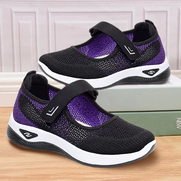 Hazel™ - Comfortable Orthopedic Black Sneakers