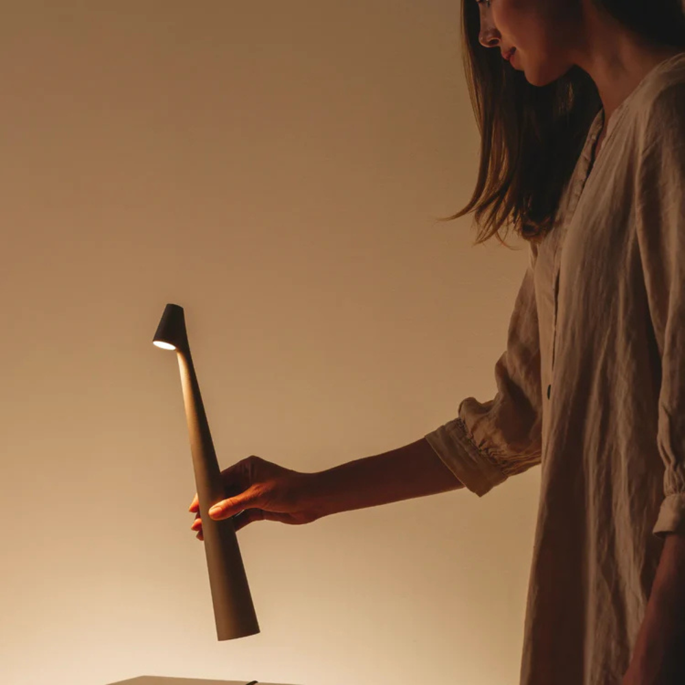 Aurora Wireless Touch-Activated Table Lamp