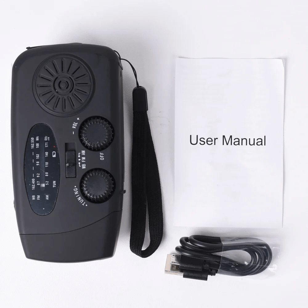 Portable Multi-Function Wind-Up Radio