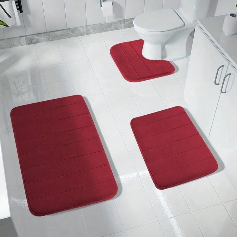 Luxurious Non-Slip Memory Foam Bath Mat