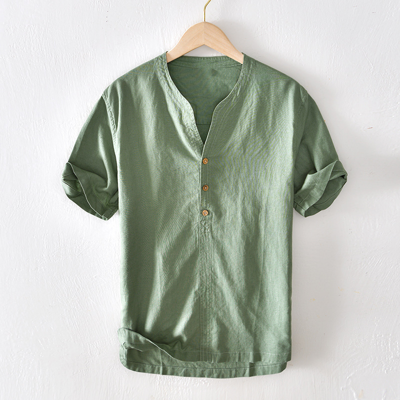 Jeffrey | Classic linen shirt