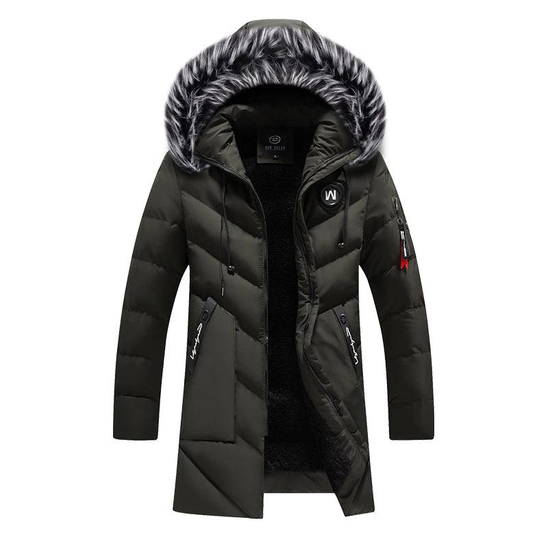 King Men's Parka Coat Jacket for Ultimate Winter Warmth