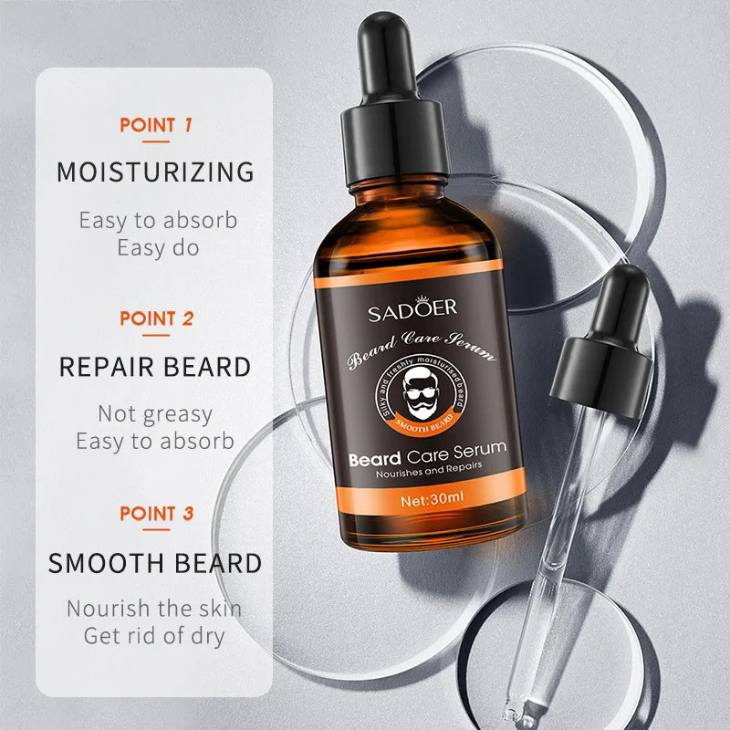 Ultimate Beard Grooming Kit for Men – 5-in-1 Beard Growth & Care Set