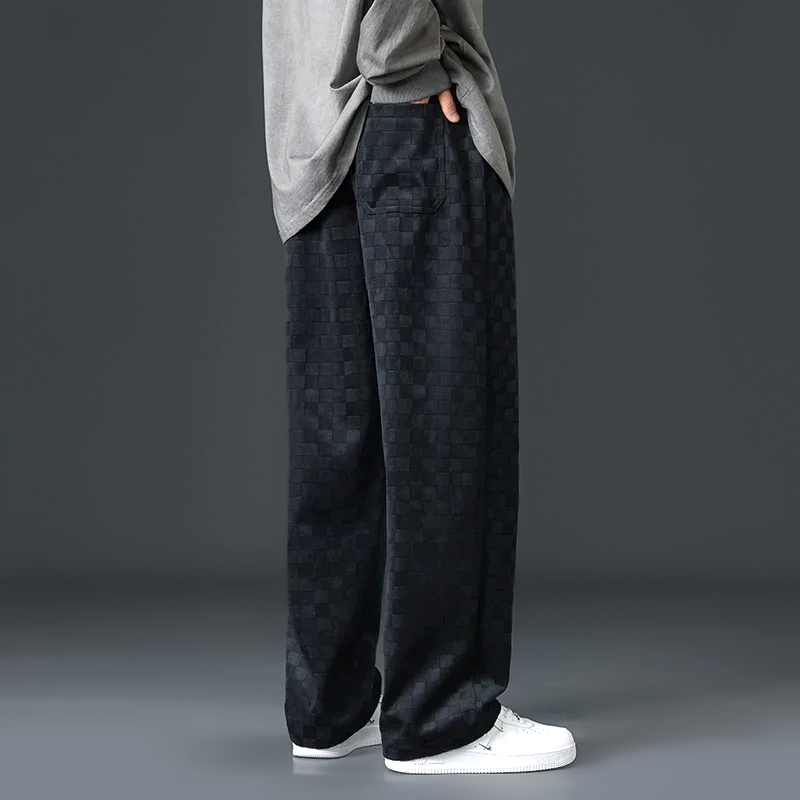 LeroyLegacy | Loose checked joggers