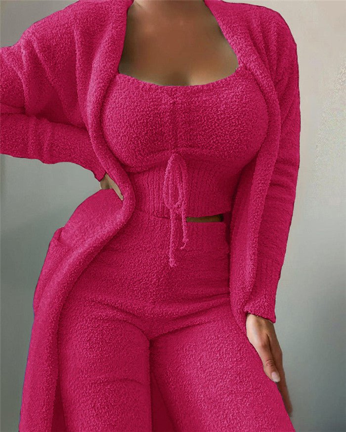 Emilia - 3-Piece Fleece Set - nubuso