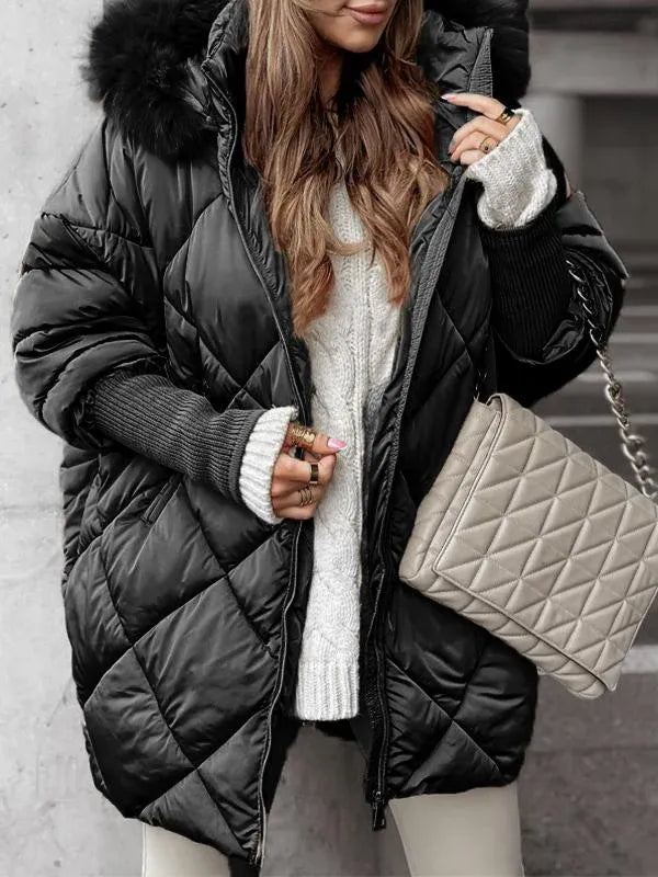 Juna - Elegant Oversized Women's Coat – Chic, Warm & Stylish