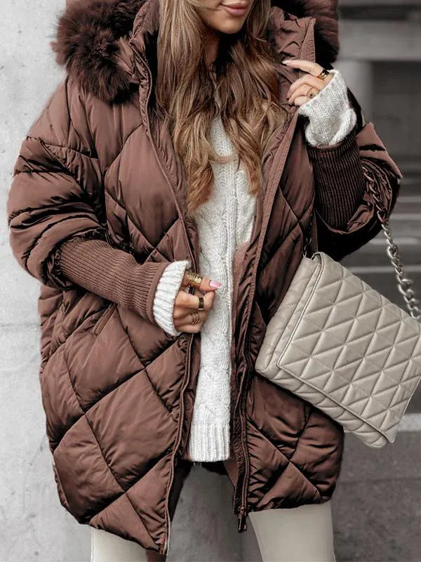 Juna - Elegant Oversized Women's Coat – Chic, Warm & Stylish