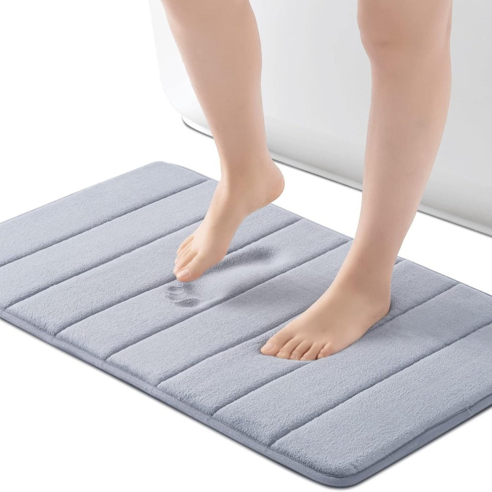 Luxurious Non-Slip Memory Foam Bath Mat