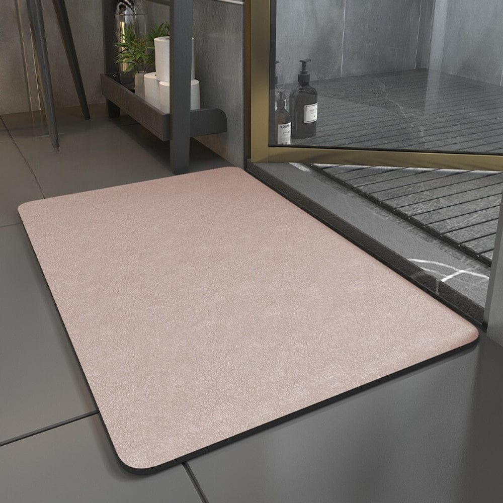 AquaStone • Absorbent Bath Mat, Quick-Dry & Non-Slip