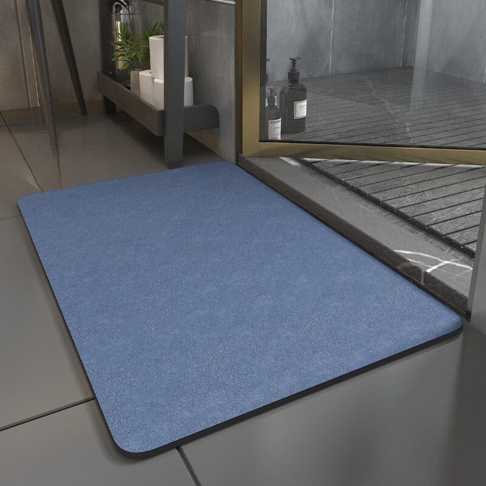 AquaStone • Absorbent Bath Mat, Quick-Dry & Non-Slip