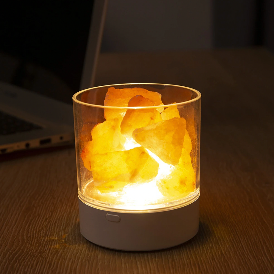 Himalayan salt lamp jar
